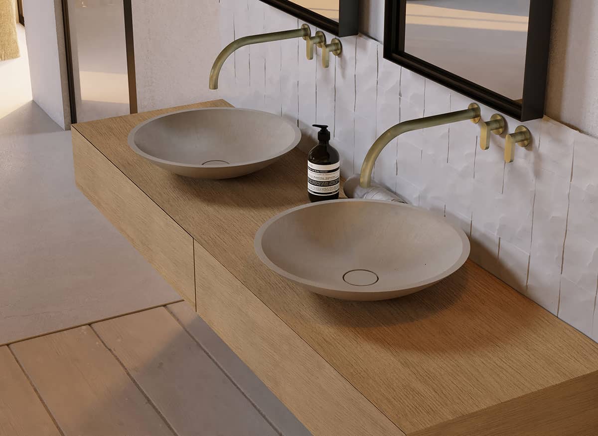 BOWL 1.1 - Round washbasin bowl - Image 14