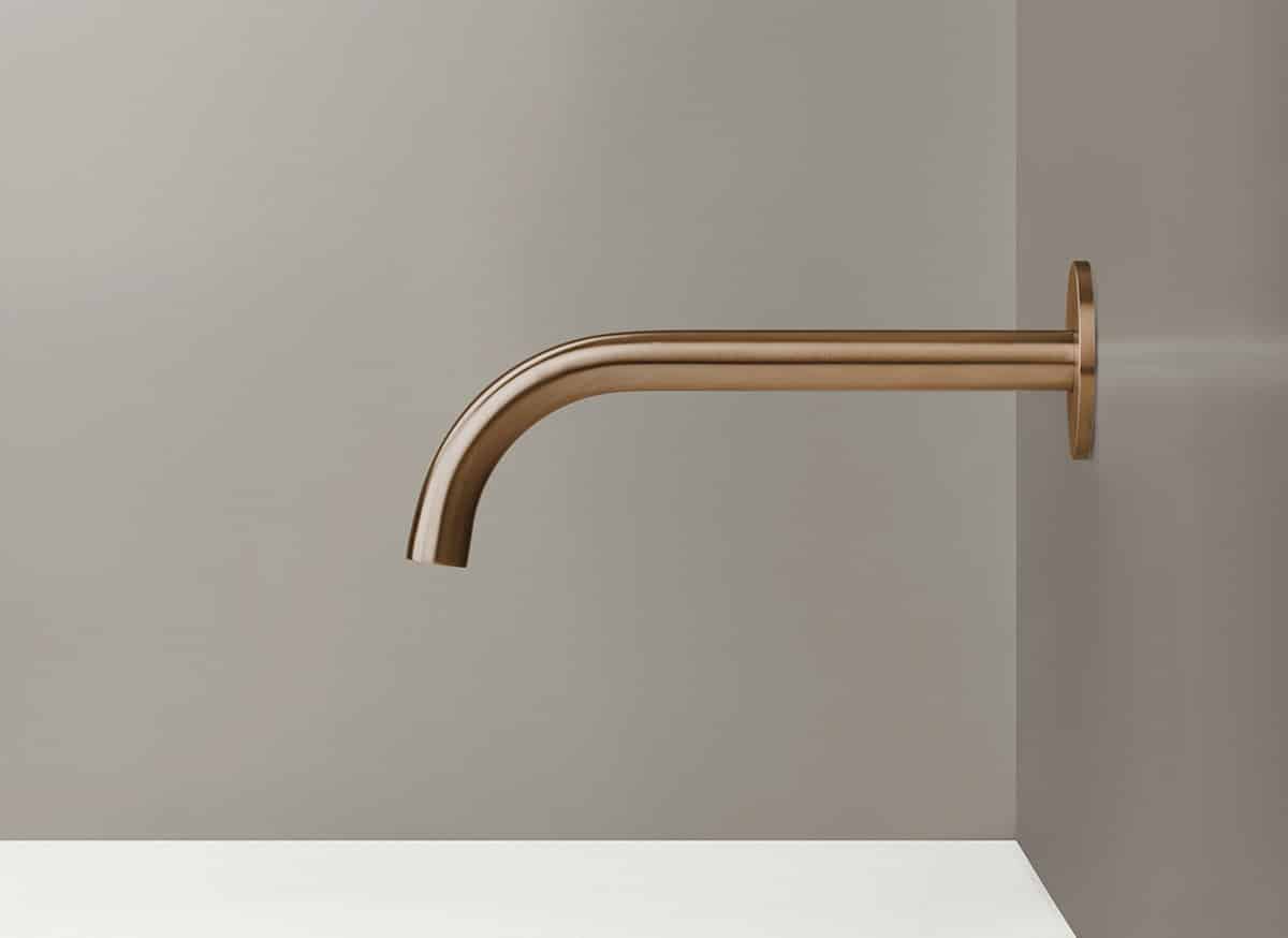 PB 10.2 - Wall mounted basin spout - 220mm - Image 3