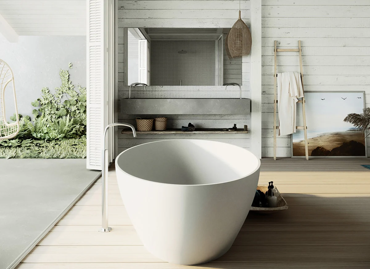PB 33 - Floor mounted bath spout - Image 4