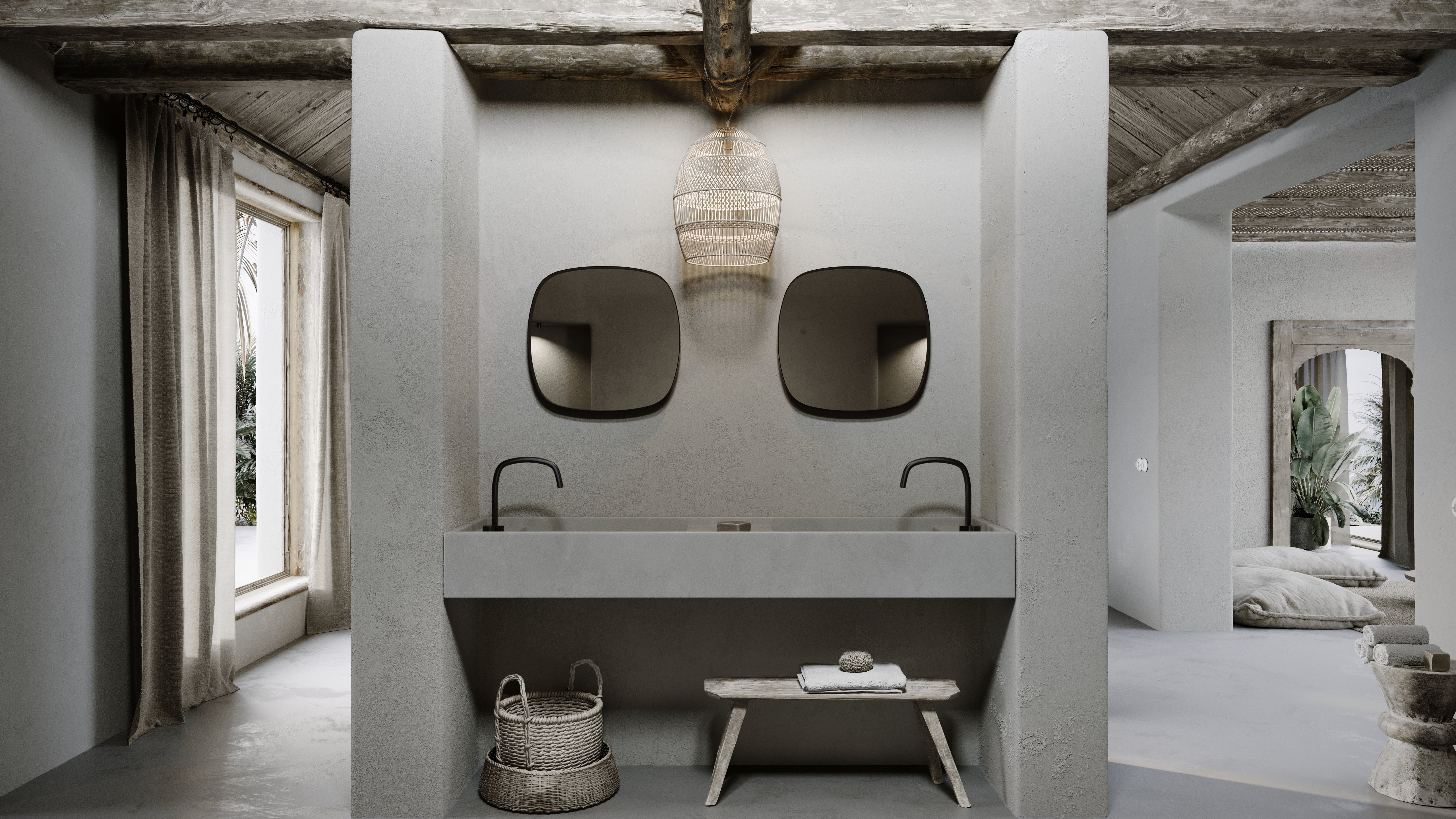 PB BASIN - Bathroom wash basin - 180cm