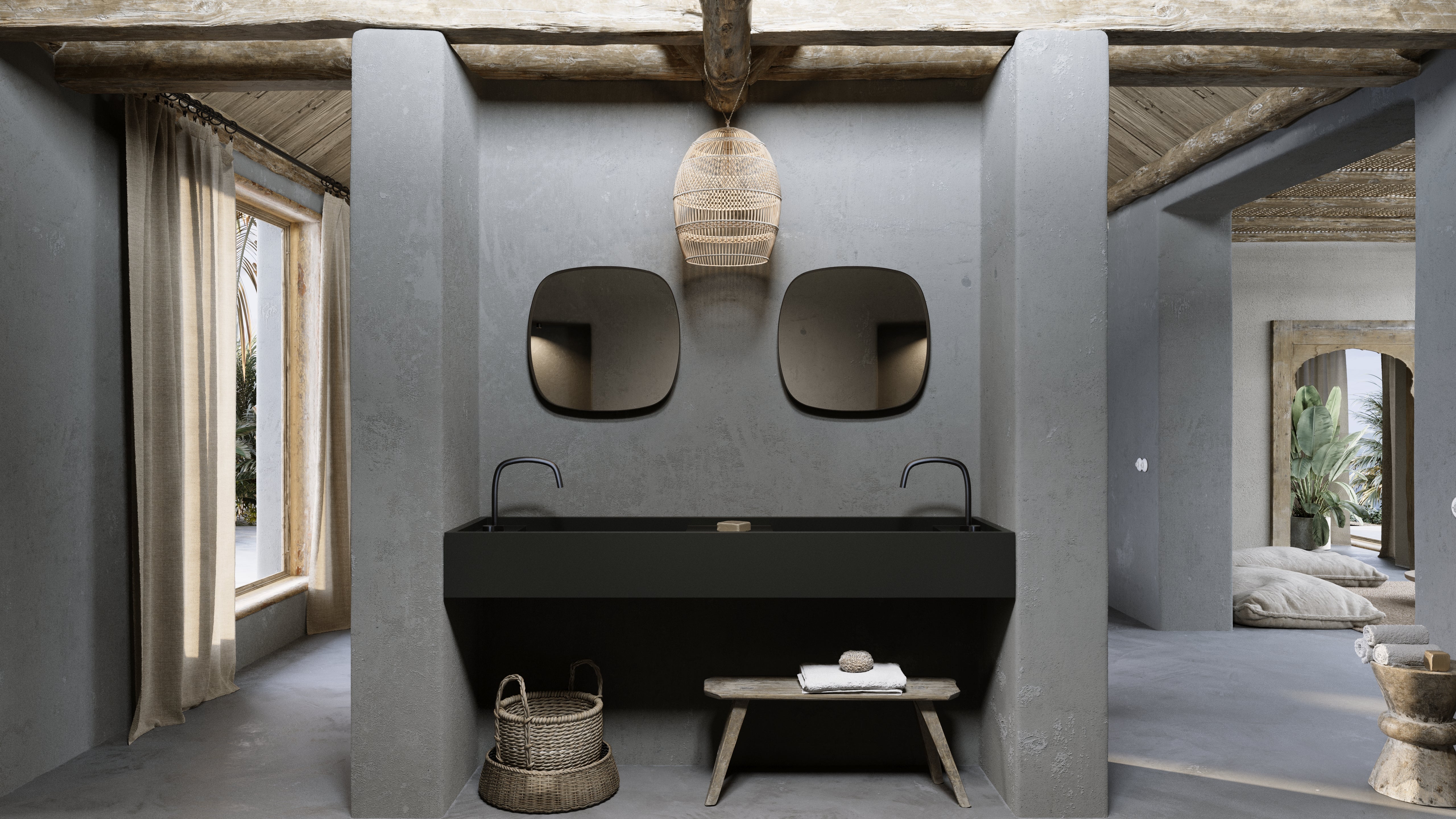 PB BASIN - Bathroom wash basin - 180cm - Image 34