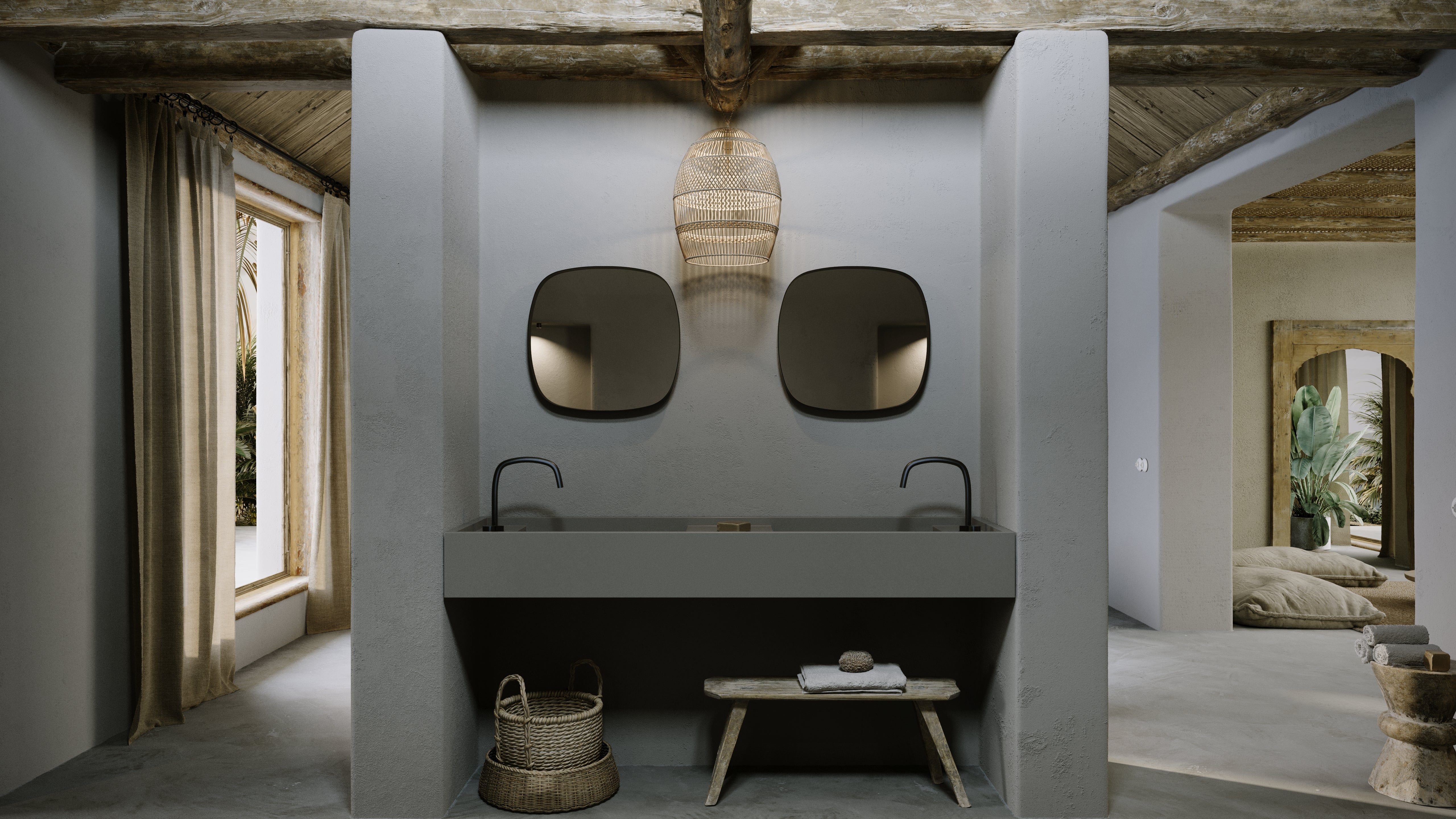 PB BASIN - Bathroom wash basin - 180cm - Image 46