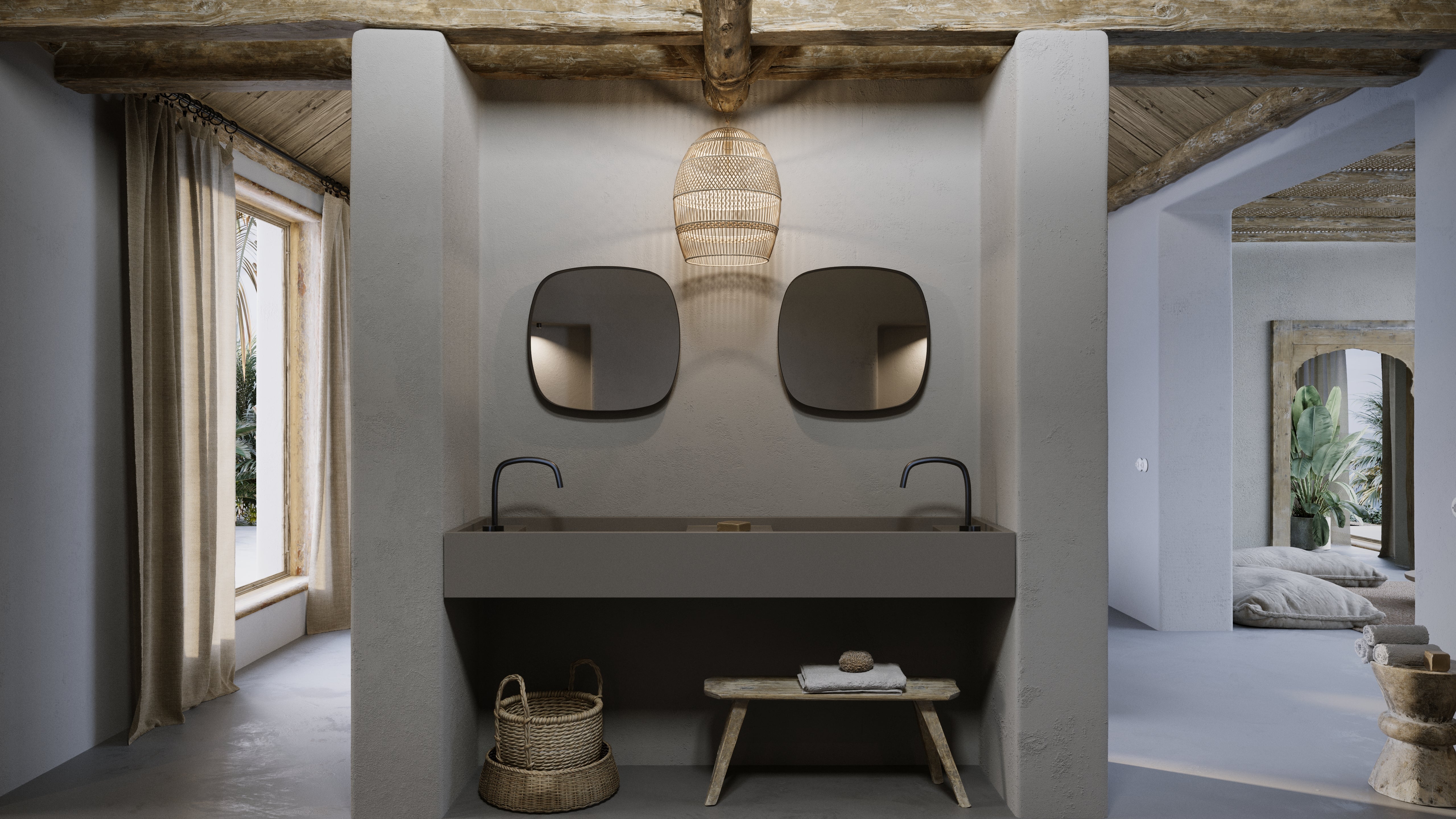 PB BASIN - Bathroom wash basin - 180cm - Image 49