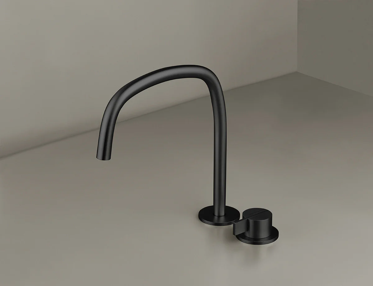 PB SET11 - Deck mounted mixer with spout - Image 5