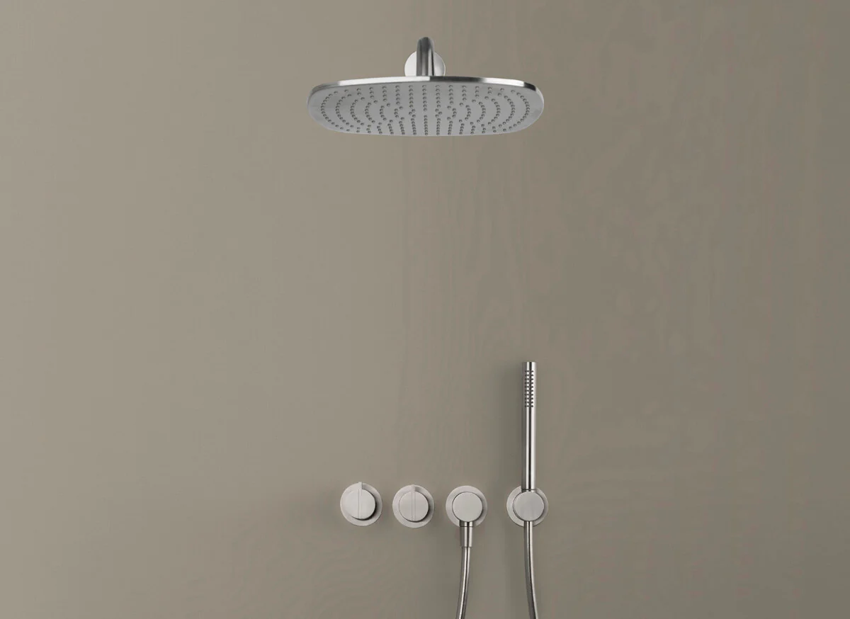 PB SET22THERM - Thermostatic rain shower set
