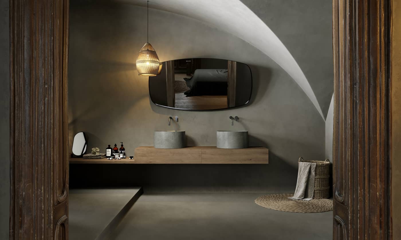 PURIST COLUMN - Natural stone freestanding basin - Image 15