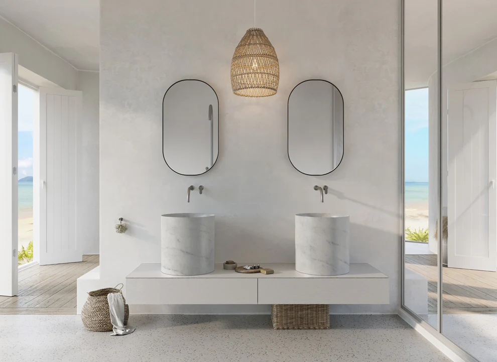 PURIST COLUMN - Natural stone freestanding basin - Image 6